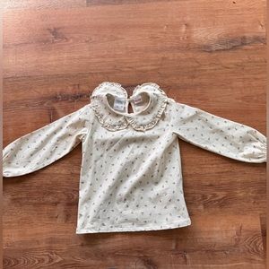 Zara girls long sleeve shirt 2-3 years NWOT